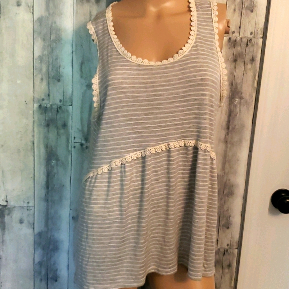 Love on a hanger tank top